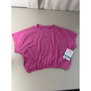 Athleta Girl dolman top, size 8/10, pink NWT